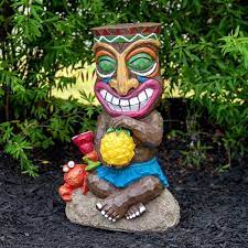 Smiling Tiki Statue