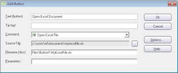 New Button Command In Cd Menu Creator Open Excel File Samlogic