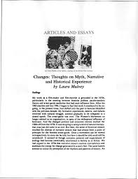 articles and essays changes thoughts on myth narrative and articles and essays changes thoughts on myth narrative and historical experience by laura mulvey