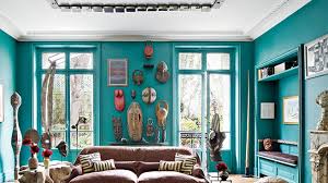 Rather than fight this unique color from crisp and fresh to rich and refined, there are many shades to blue! Blue Green Painted Room Inspiration Architectural Digest
