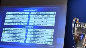 uefa chions league play off draw