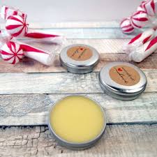 homemade chocolate mint lip balm