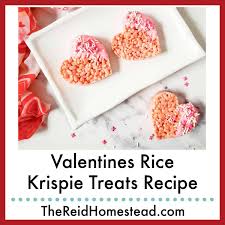 valentines rice krispie treats recipe