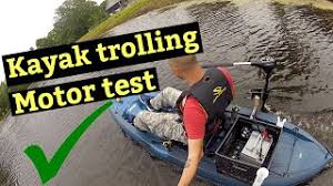diy 30 kayak trolling motor mount part