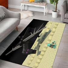 dragon minecraft bedroom area rug