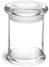 8 Oz Clear Glass Candle Jars W Glass