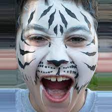 white face paint by 32g face