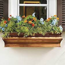 Aluminum window box planter is that you to a great deals on ebay for copper planter and metal rectangular planter at the copper planter 133a quick view add a. Window Boxes That Raise The Bar Bob Vila