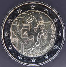 France 2 Euro - Charles de Gaulle 2020 - pieces-euro.tv - Le catalogue en  ligne des monnaies