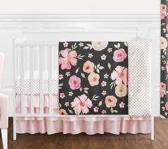 Pink And Gold Baby Bedding Sets Top