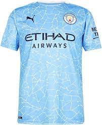 Hier ein manchester united trikot von nike. Puma Herren Trikot 20 21 Home Manchester City Fc Replica With Sponsor Logo T Shirt Amazon De Bekleidung