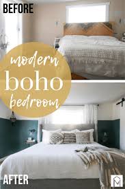 Modern Boho Bedroom Remodel Reveal