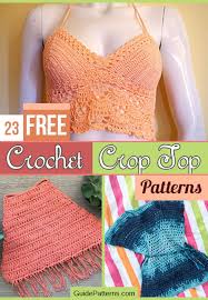 23 Free Crochet Crop Top Patterns Guide Patterns