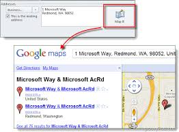 For instance, if we are interested in finding 1 microsoft way, redmond to know where are the microsoft headquarters in the city of. How To Make Outlook 2010 Use Google Maps For Addresses