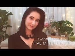 voodoo makeup five minute face you