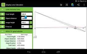 Qioptiq Lens Calculator Android App