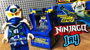 Lego Ninjago JAY AVATAR - Arcade Pod 71715 - Speed Building - YouTube
