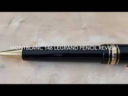 montblanc 146 legrand pencil review