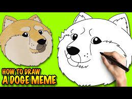 how to draw a doge meme shiba inus