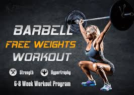 barbell free weights workout program