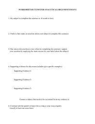  argumentative essay outline templates pdf premium argument essay worksheet