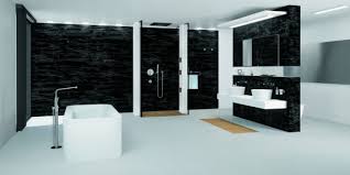Wannenarmatur bodenstehend einhandmischer mit handbrause in schwarz. Mit Einer Freistehenden Badewanne Zum Exklusiven Badevergnugen