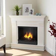 Corner Fireplace Decor