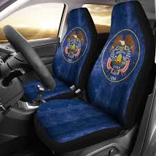 Utah Car Seat Covers Set Of 2 Universal