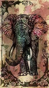tribal elephant hd phone wallpaper