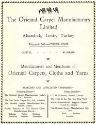 oriental carpet manufacturers