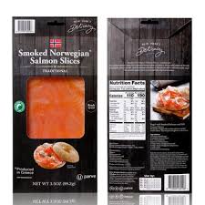 norwegian smoked salmon pre sliced 3 5