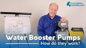 what is a water booster pump and how