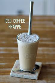 iced coffee frappe healthy green kitchen