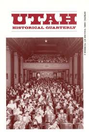 Utah Historical Quarterly Volume 67 Number 2 1999 By Utah