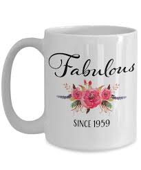 It can help you find the perfect give all year round! Gift For 60 Year Old Female 60th Birthday Gifts For Women White Ceramic Coffee Mug Fabulous