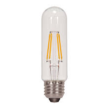Satco 4 5 Watt Led Clear T10 Candelabra Light Bulb Bering S