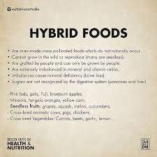 Hybrid Foods