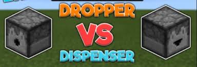 dropper vs dispenser minecraft riot