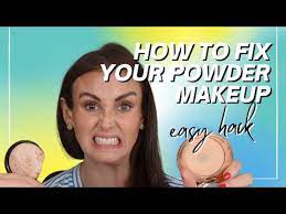 makeup hack how to clean the hard film