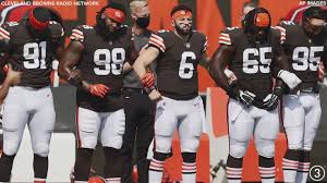 While the outbreak is not (yet) threatening the playing of the game. Donovan Dino Look Back On Cleveland Browns Win Over Washington Wkyc Com