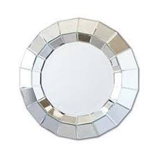 Modern Dose Round Glass Mirror