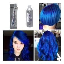 Tinta de cabelo beautycolor coloração especial todas cores. Tinta Coloracao Cabelo Azul Ox20 90ml Hidratylife Mairibel Shopee Brasil