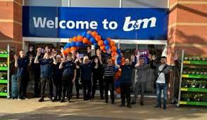 new b m and garden centre opens