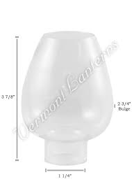Mini Oil Lamp Chimney 5 1 1 4 X 3 7