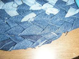 braided denim rag rug how to make a