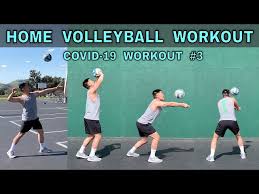 home volleyball skills training covid