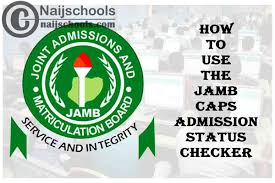.access jamb caps admission portal, check admission status for 2020/2021 academic session and also accept or reject the offer of admission (if you jamb caps is the now trending word among jamb aspirants who applied for admission into tertiary institutions especially this period when most. How To Use The Jamb Caps Admission Status Checker To View Your 2021 Admission Offers Naijschools
