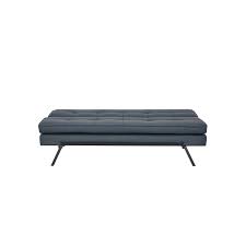 abbyson warren futon sofa bed black