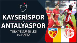 KAYSERİSPOR - ANTALYASPOR / Spor Toto Süper Lig 2021 - 2022 14. Hafta (FIFA  22 - eFootball PES) - YouTube