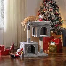 Keep reading to see our comprehensive list of the best cat trees for large cats, based on safety, comfort, quality of material, price, and the 9. Feandrea Cat Tree For Large Cats Cat Tower 2 Cozy Plush Condos And Sisal Posts Cat House Upct61w In Kenya Whizz Top Cat Supplies